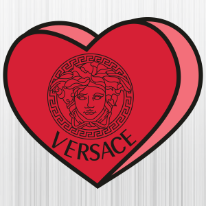 Versace Heart Colour Svg