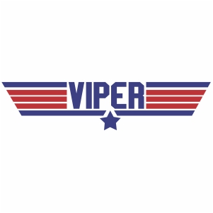 Viper Top Gun logo vector file