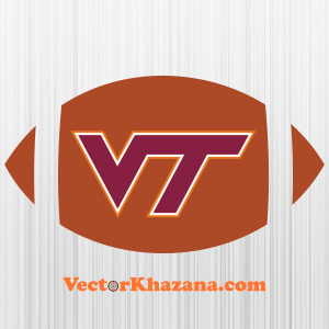 Virginia Tech Ball Logo Svg