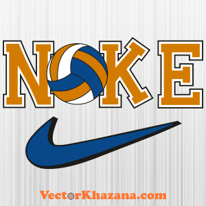 Nike Volleyball Swoosh Svg