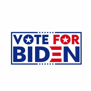 Vote For Biden Vector