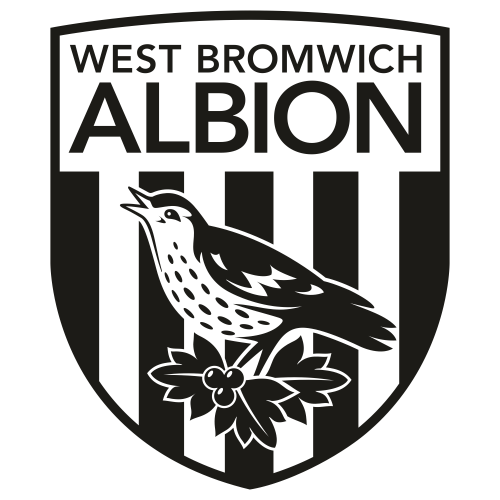 West Bromwich Albion FC Black Svg