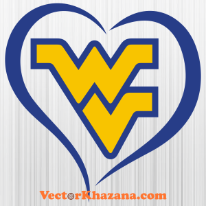 West Virginia Heart Svg