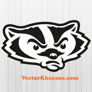Wisconsin Badgers Mascot Svg