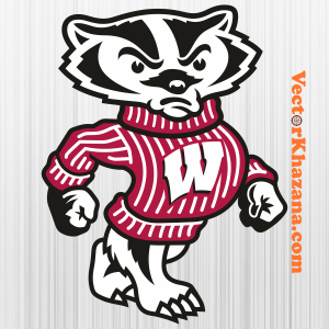 Wisconsin Badgers University Svg