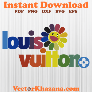 Louis Vuitton Flower Emoji Svg