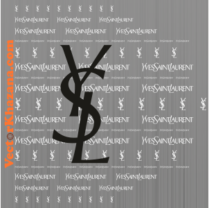 Yves Saint Laurent Letter Style Svg