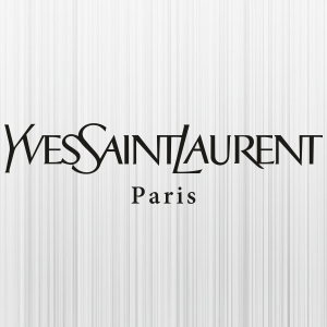 Yves Saint Laurent Paris Black Svg