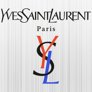 Yves Saint Laurent Paris Ysl Svg