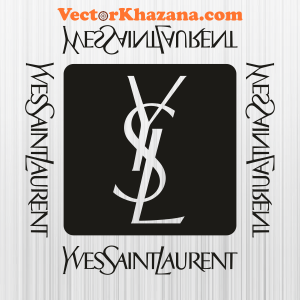 Yves Saint Laurent Rectangle Style Svg
