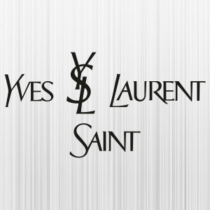 Yves YSL Saint Laurent Svg
