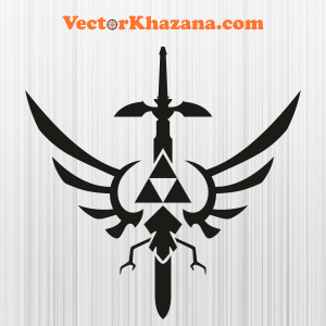 Zelda Sword Logo Svg