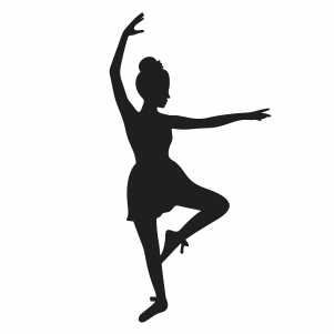 ballet dancer vector 