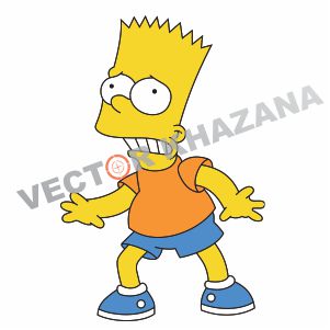 Bart Simpson Vector Logo