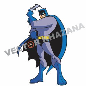 Batman Cartoon Vector