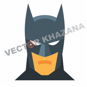 Batman Head Vector