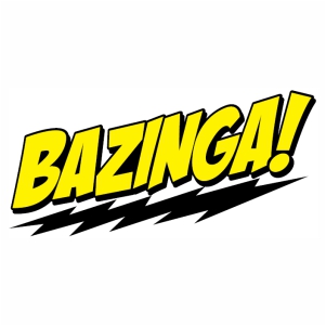 Bazinga Logo Vector