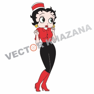 Betty Boop Logo Vector