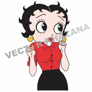 Betty Boop Image Vector