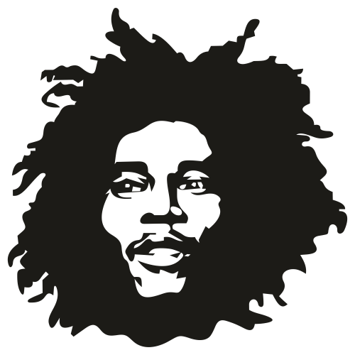 Bob Marley Silhouette