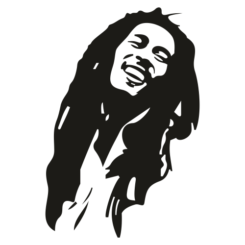 Bob Marley Logo Svg