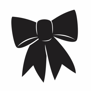 Black Bow Silhouette