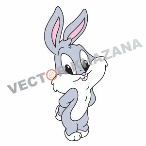 Baby Bugs Bunny Logo Vector