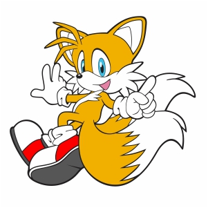 Tails the fox Svg