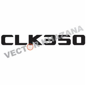 Mercedes CLK350 Logo Vector