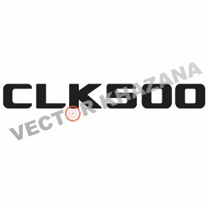 Mercedes CLK500 Logo Vector