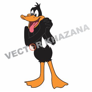 Daffy Duck Logos Vector
