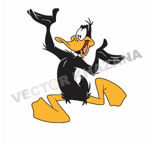 Daffy Duck Cartoon Vector