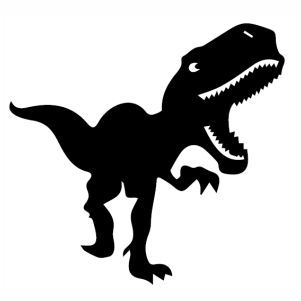 Danger Dinosaur vector