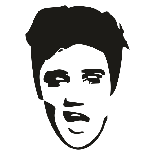 Elvis Presley Face Clipart