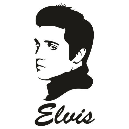 Elvis Presley Celebrity Svg