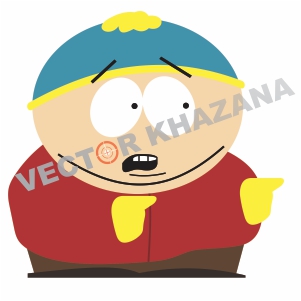 Angry Eric Cartman Logos Vector