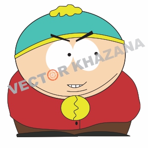 Eric Cartman Cartoon Logo Vector