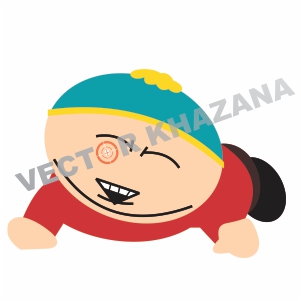 Shy Eric Cartman Logo Vector