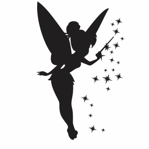 beautiful fairy svg cut