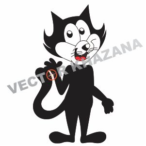 Felix The Cat Logos Vector