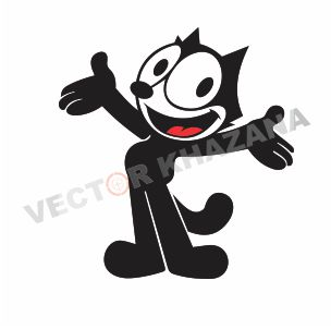  Funny Felix The Cat Logo Vector
