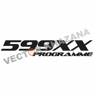Ferrari 599XX  Logo Svg