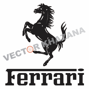 Ferrari Horse Logo Svg