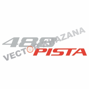 Ferrari 488 Pista Logo Vector