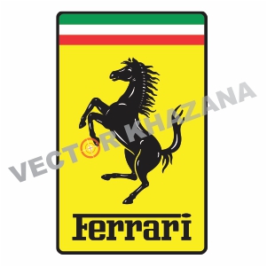 Ferrari Car Logo Vector