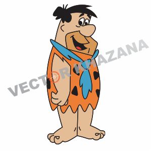 Fred Flintstone Wilma Logos Vector