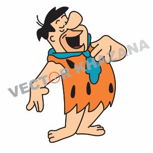 Fred Flintstone Wilma Logo Vector