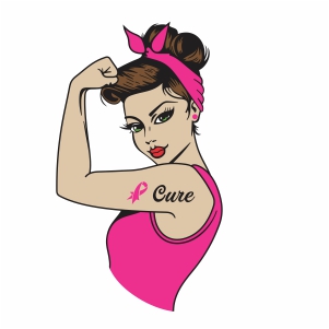 girl power cure vector file 
