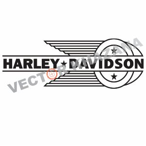 Harley Davidson Bike Logo Svg