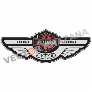 Harley Davidson 100 Year Anniversary Svg